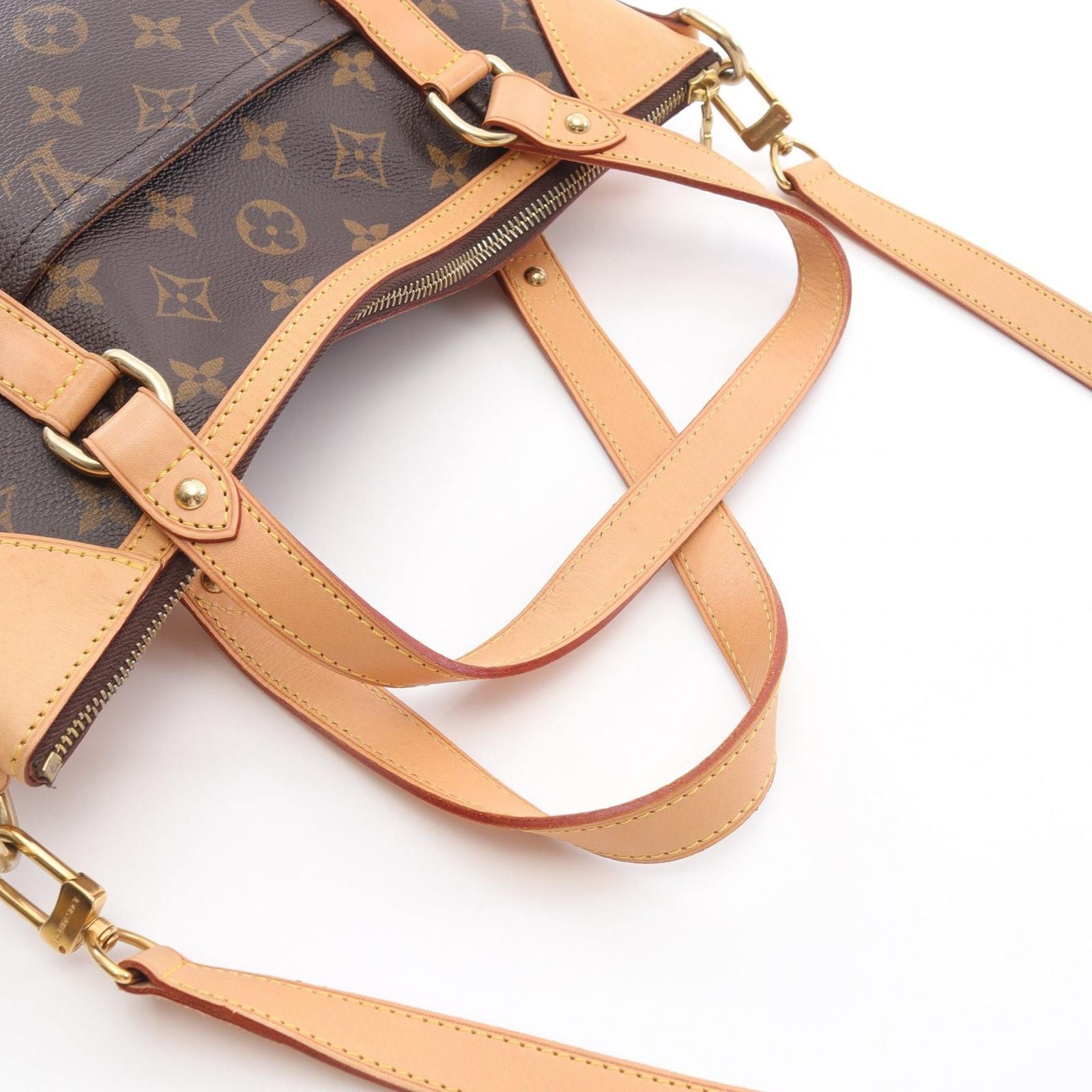 Louis Vuitton Handbag Odeon GM Canvas Leather — view 9
