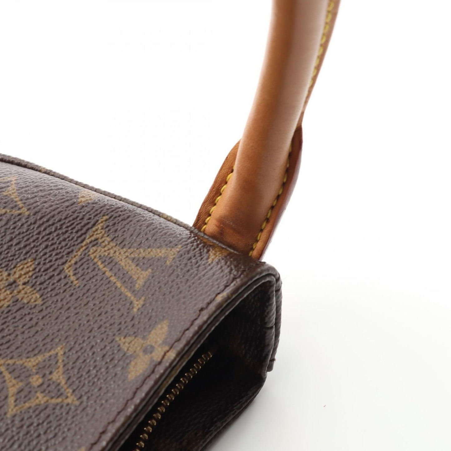 Louis Vuitton Shoulder Bag Looping GM Canvas Leather — view 8