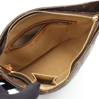 Louis Vuitton Shoulder Bag Looping GM Canvas Leather — view 3