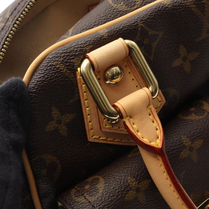 Louis Vuitton Handbag Manhattan PM Canvas Leather — view 8