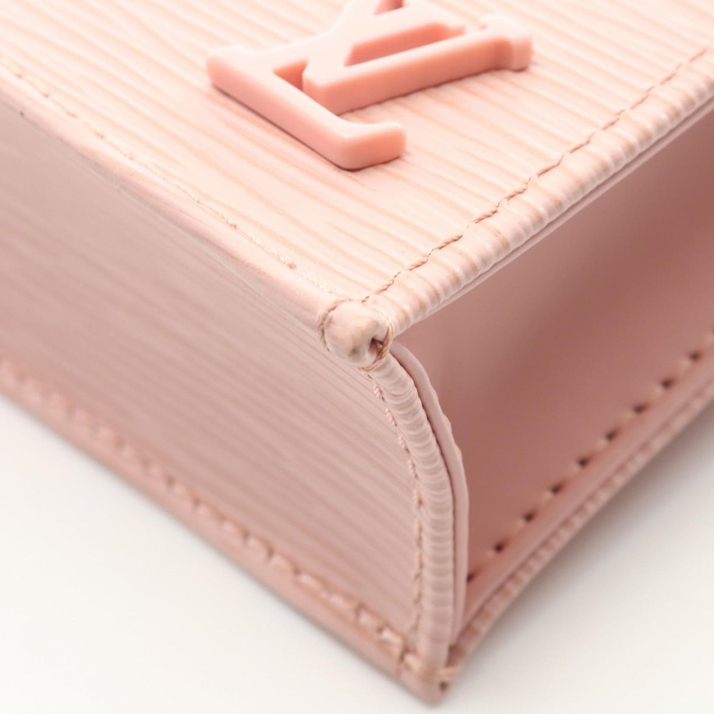 Louis Vuitton Handbag Petite Sac Plat Rosevalerine Leather — view 7