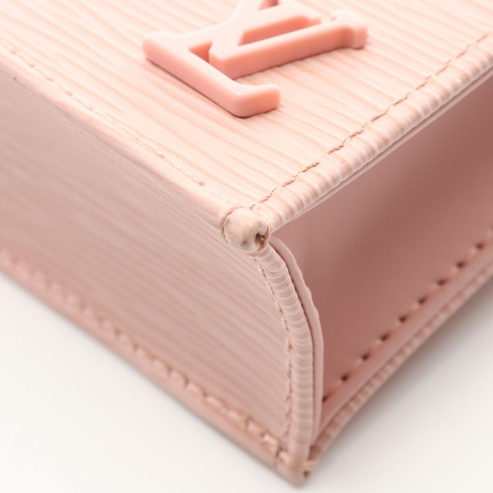 Louis Vuitton Handbag Petite Sac Plat Rosevalerine Leather — view 7