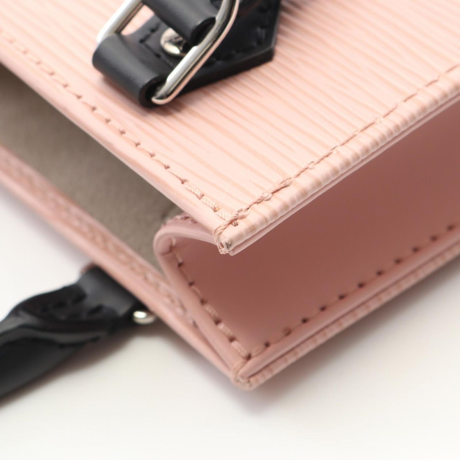 Louis Vuitton Handbag Petite Sac Plat Rosevalerine Leather — view 6