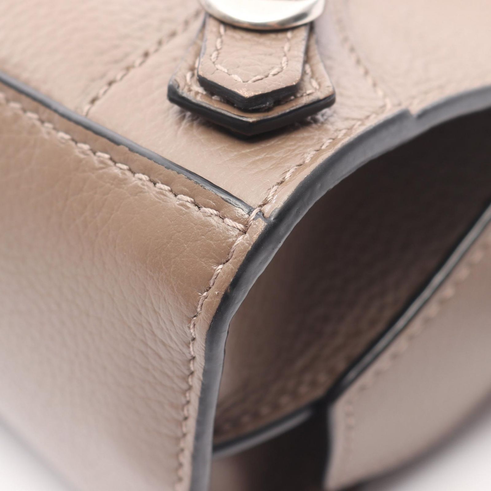 Balenciaga Handbag Neo Class City Mini Neo Classic Mini Brown Leather — view 6