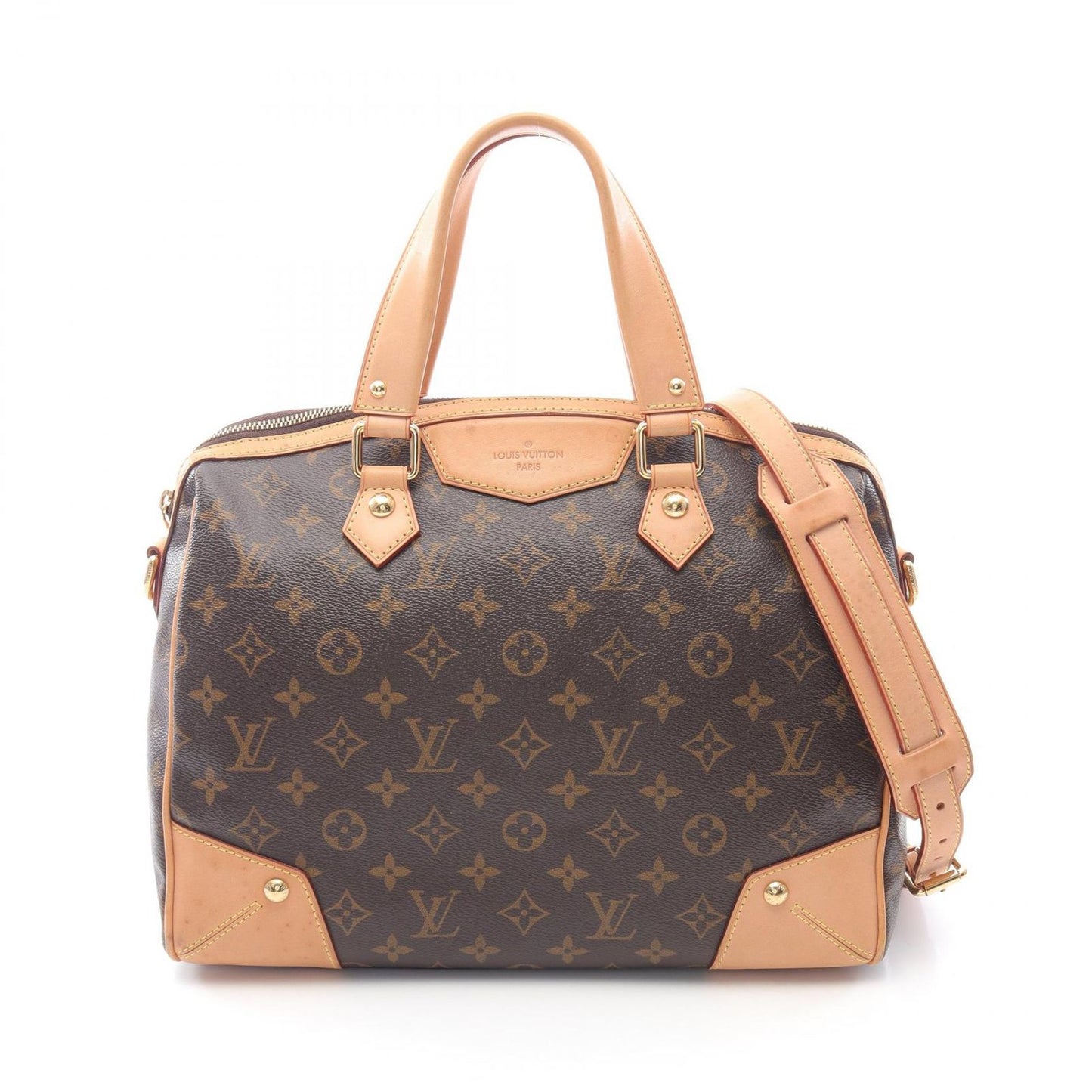 Louis Vuitton Handbag Retiro PM Canvas Leather
