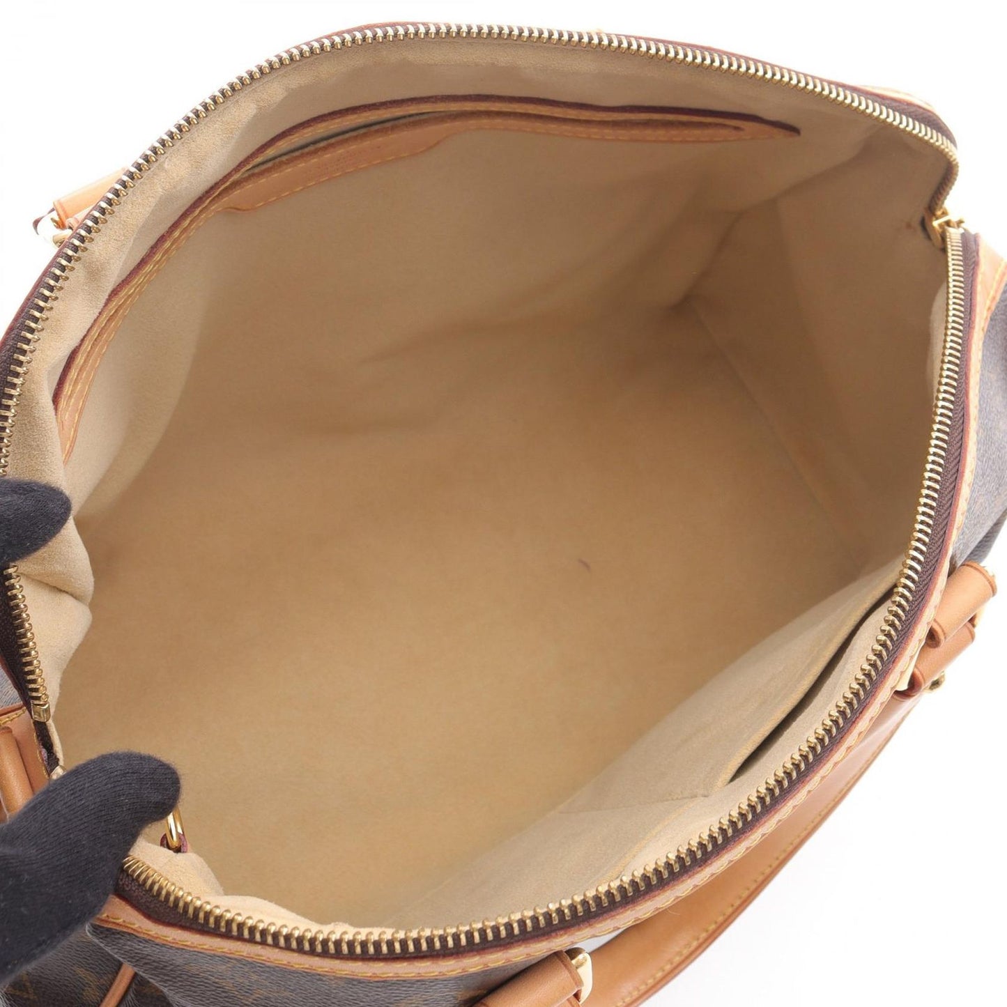 Louis Vuitton Handbag Retiro PM Canvas Leather — view 3