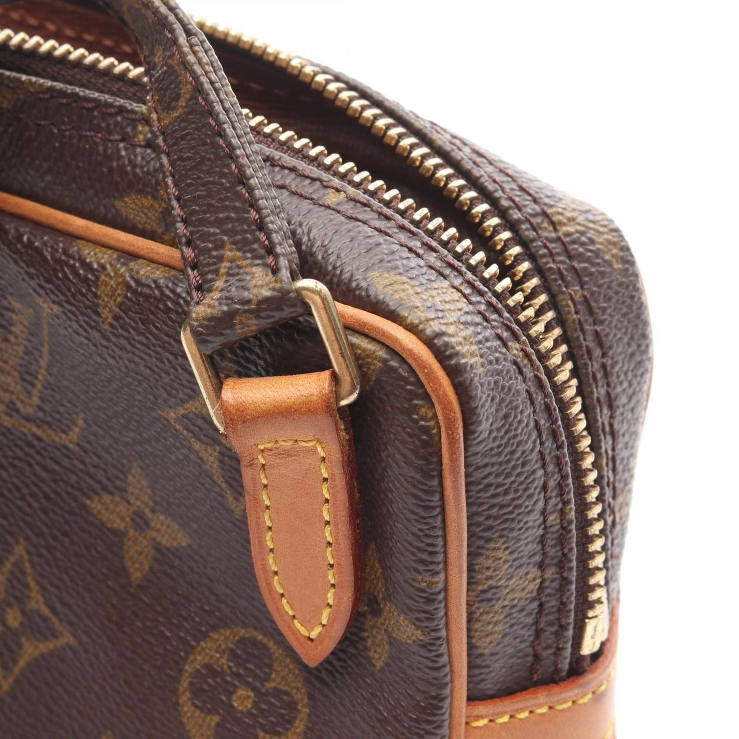 Louis Vuitton Shoulder Bag Canvas Leather Pochette Roulis Bandouliere — view 8