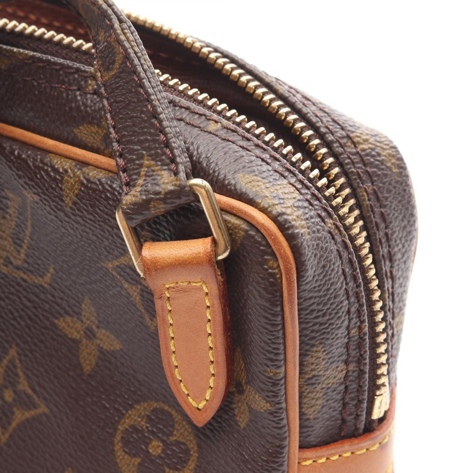Louis Vuitton Shoulder Bag Canvas Leather Pochette Roulis Bandouliere — view 8