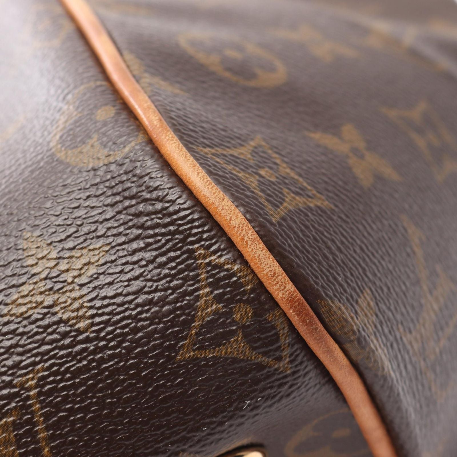 Louis Vuitton Handbag Tivoli GM Canvas Leather — view 9