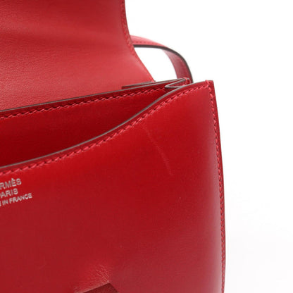 Hermes Shoulder Bag Constance 3 Mini Roujugarance Leather — view 9