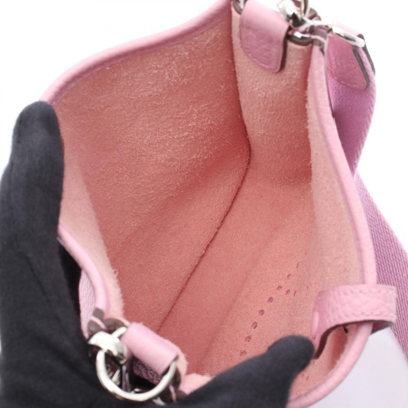 Hermes Shoulder Bag Evelyne TPM Movecil Vest Leather — view 3