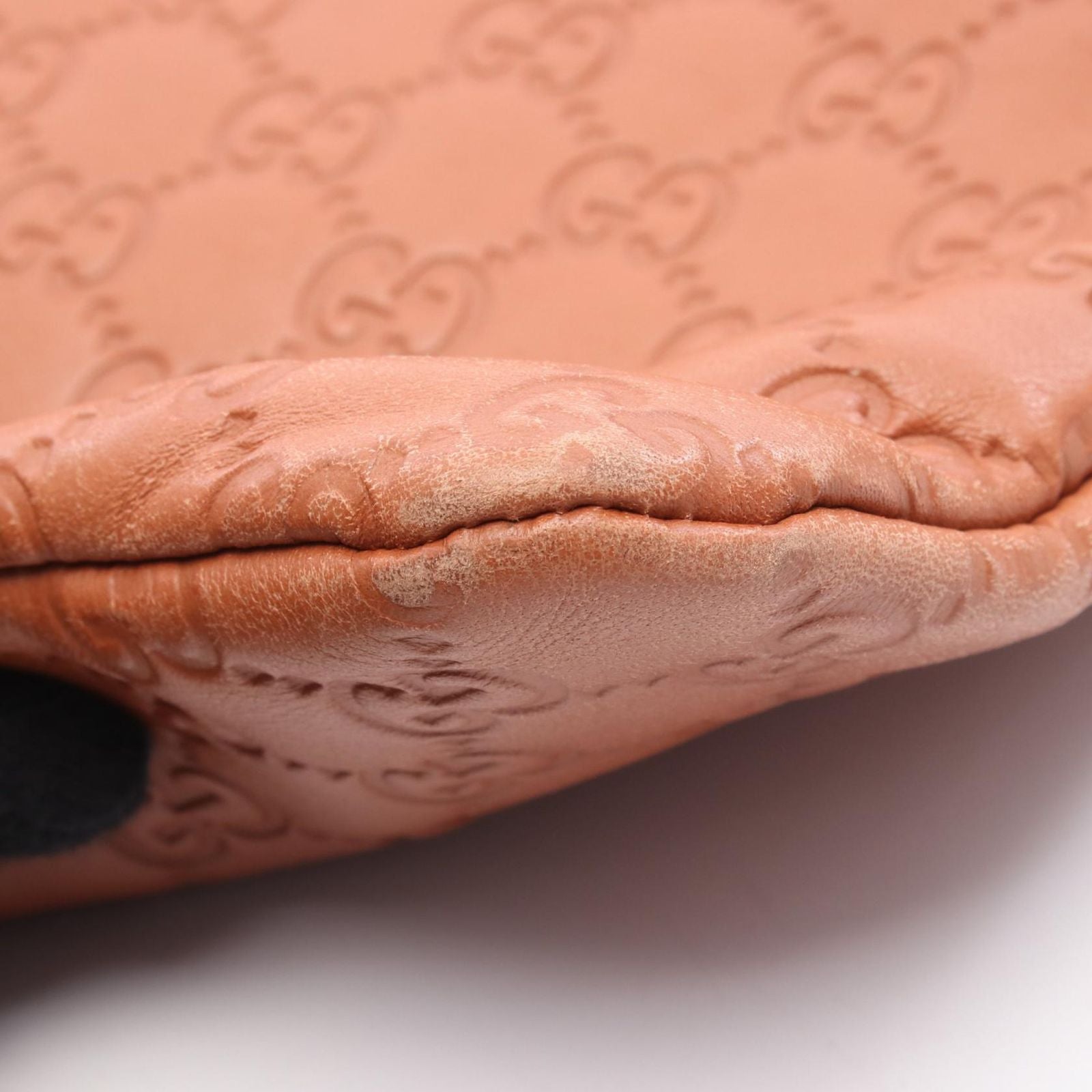 Gucci Shoulder Bag Guccissima Brown Leather Guccissima — view 6