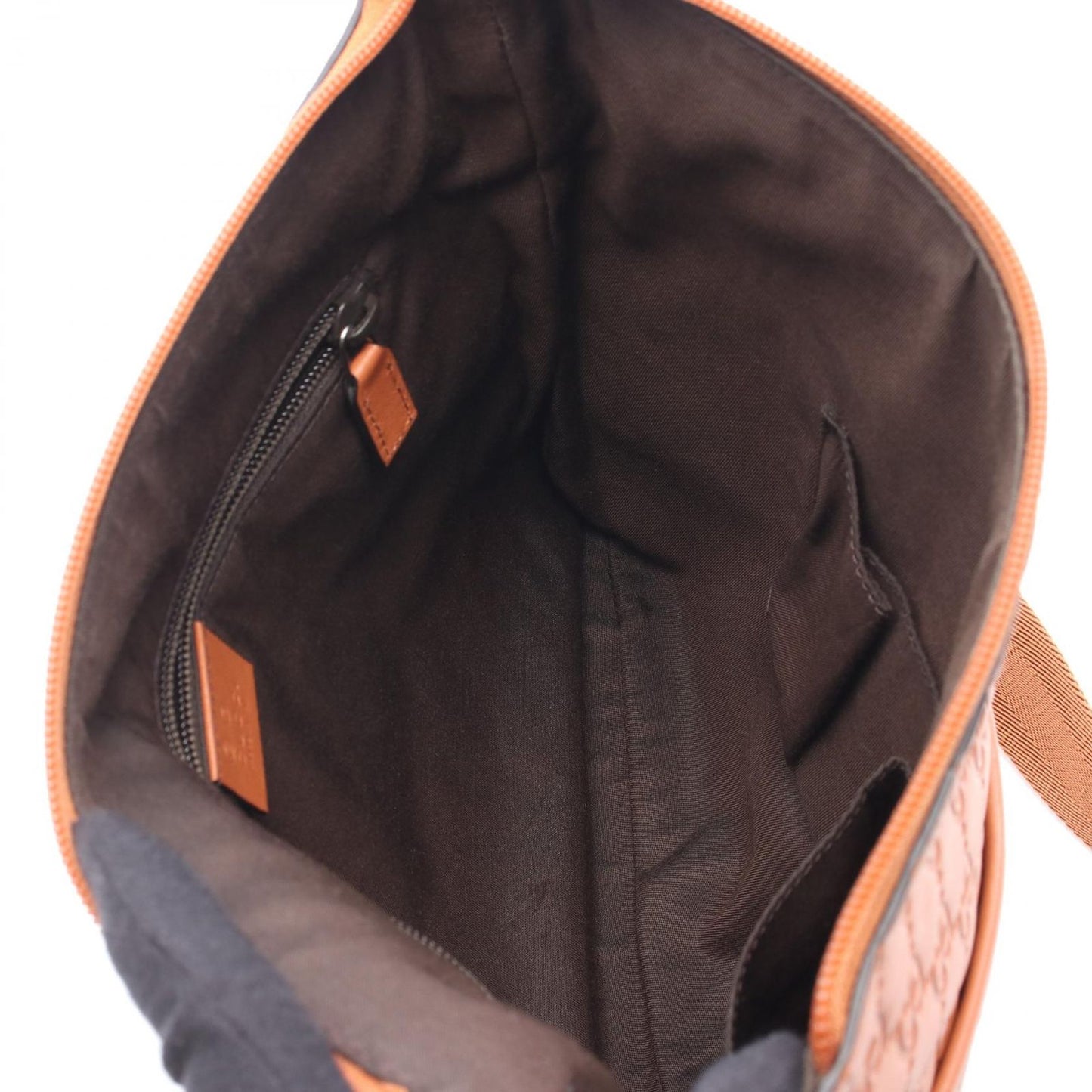 Gucci Shoulder Bag Guccissima Brown Leather Guccissima — view 3