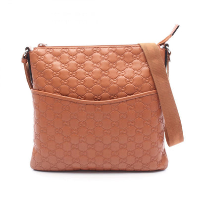 Gucci Shoulder Bag Guccissima Brown Leather Guccissima