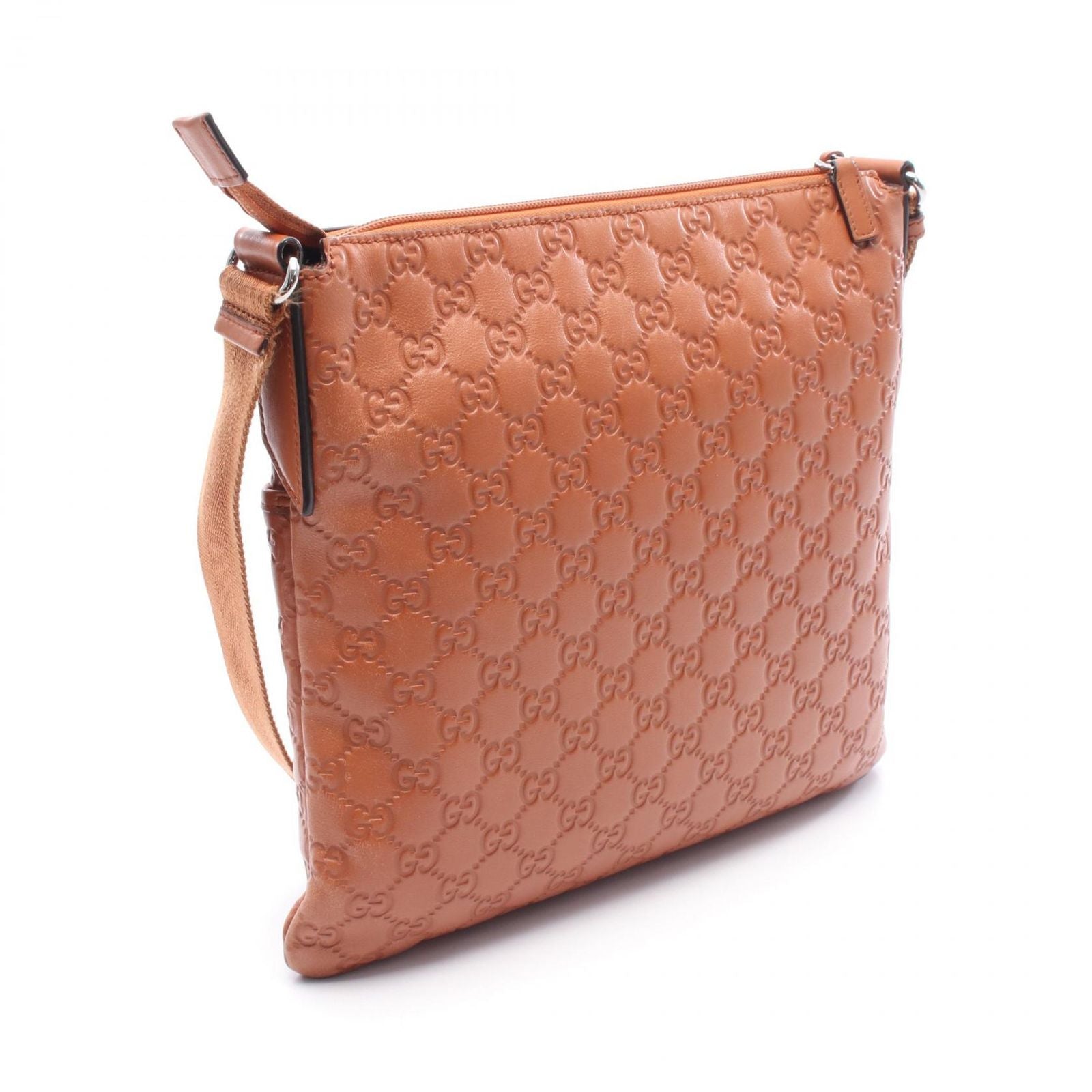 Gucci Shoulder Bag Guccissima Brown Leather Guccissima — view 2