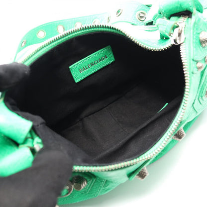 Balenciaga Shoulder Bag Cagole Green Leather XS — view 3