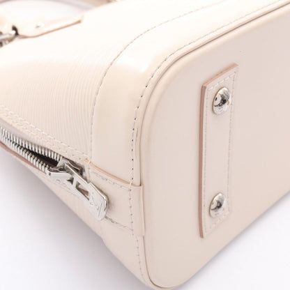 Louis Vuitton Handbag Alma BB Quartz White Leather — view 7