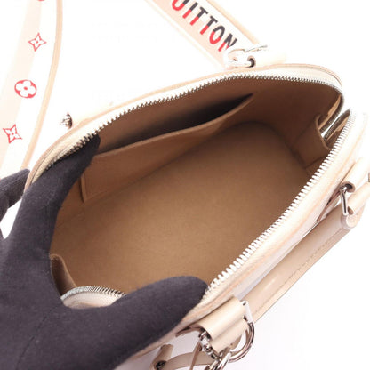 Louis Vuitton Handbag Alma BB Quartz White Leather — view 3