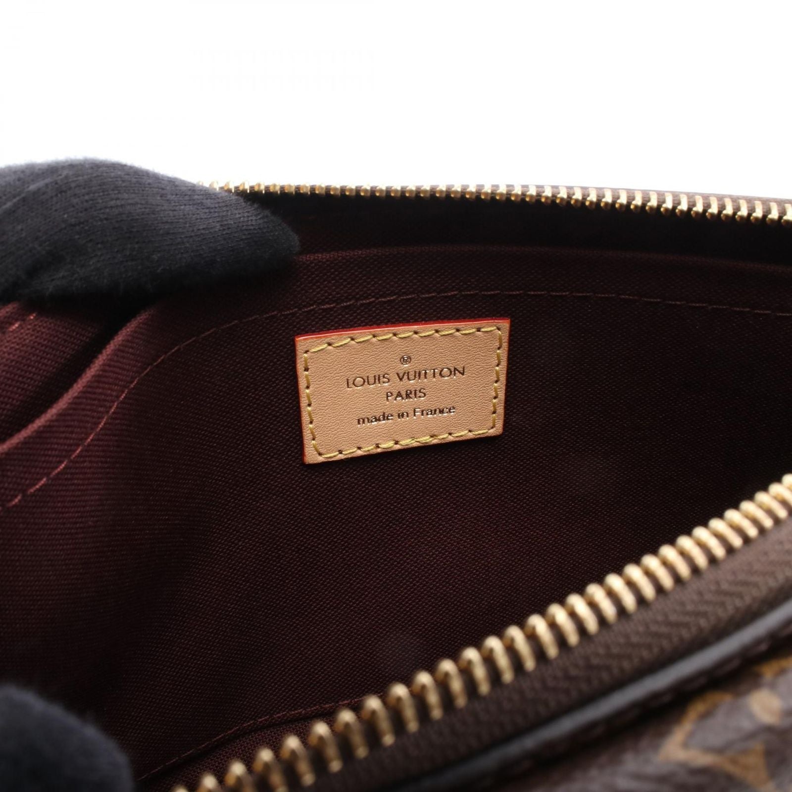 Louis Vuitton Shoulder Bag Viva Cite Monogram Canvas Leather — view 4