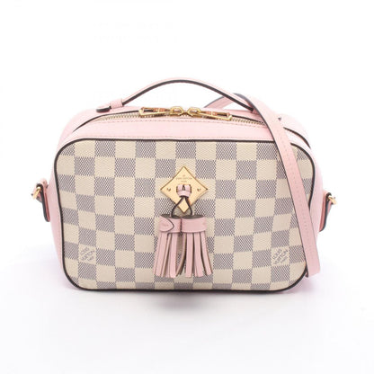 Louis Vuitton Shoulder Bag Saintonge Odros Canvas Leather
