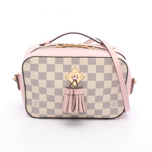 Louis Vuitton Shoulder Bag Saintonge Odros Canvas Leather