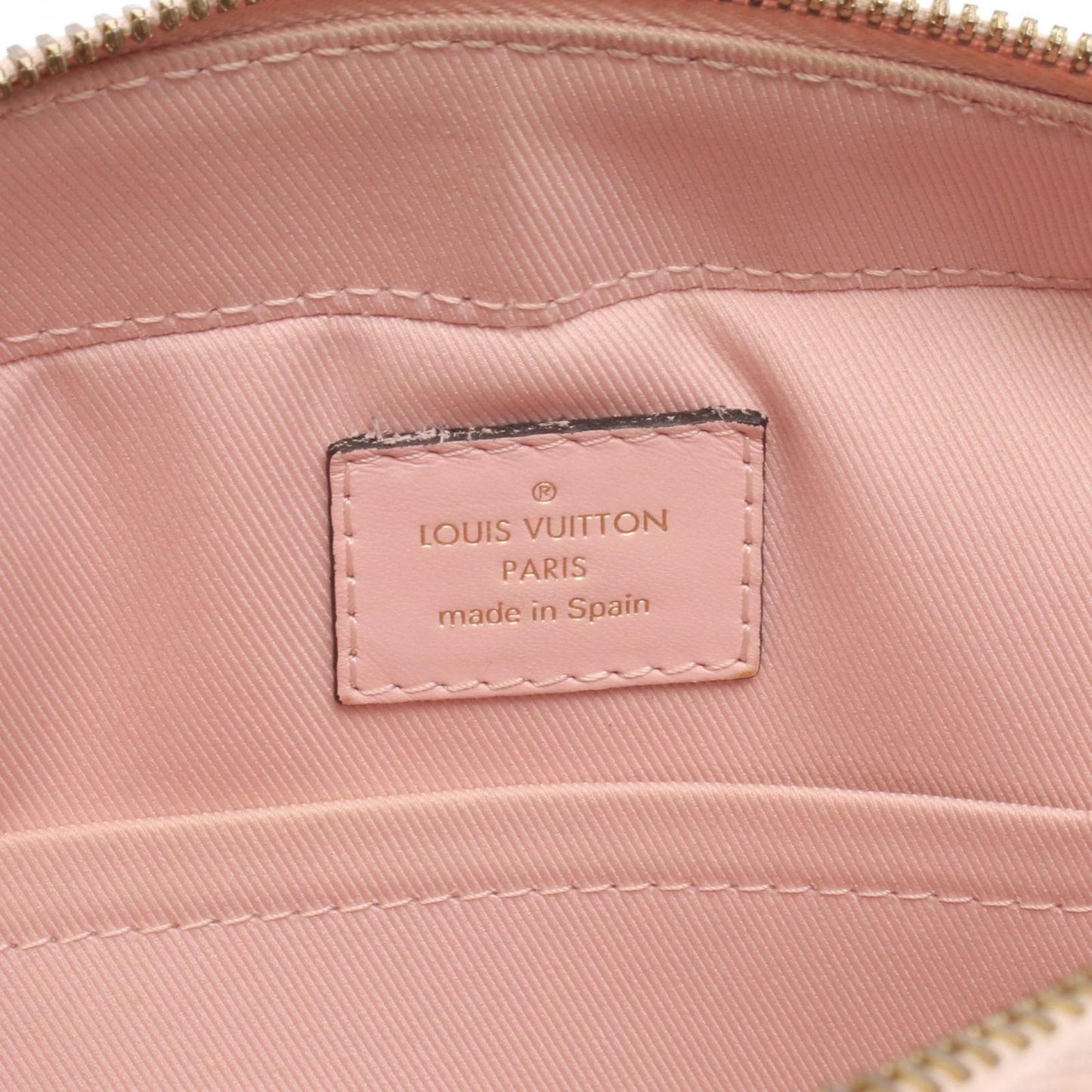 Louis Vuitton Shoulder Bag Saintonge Odros Canvas Leather — view 4