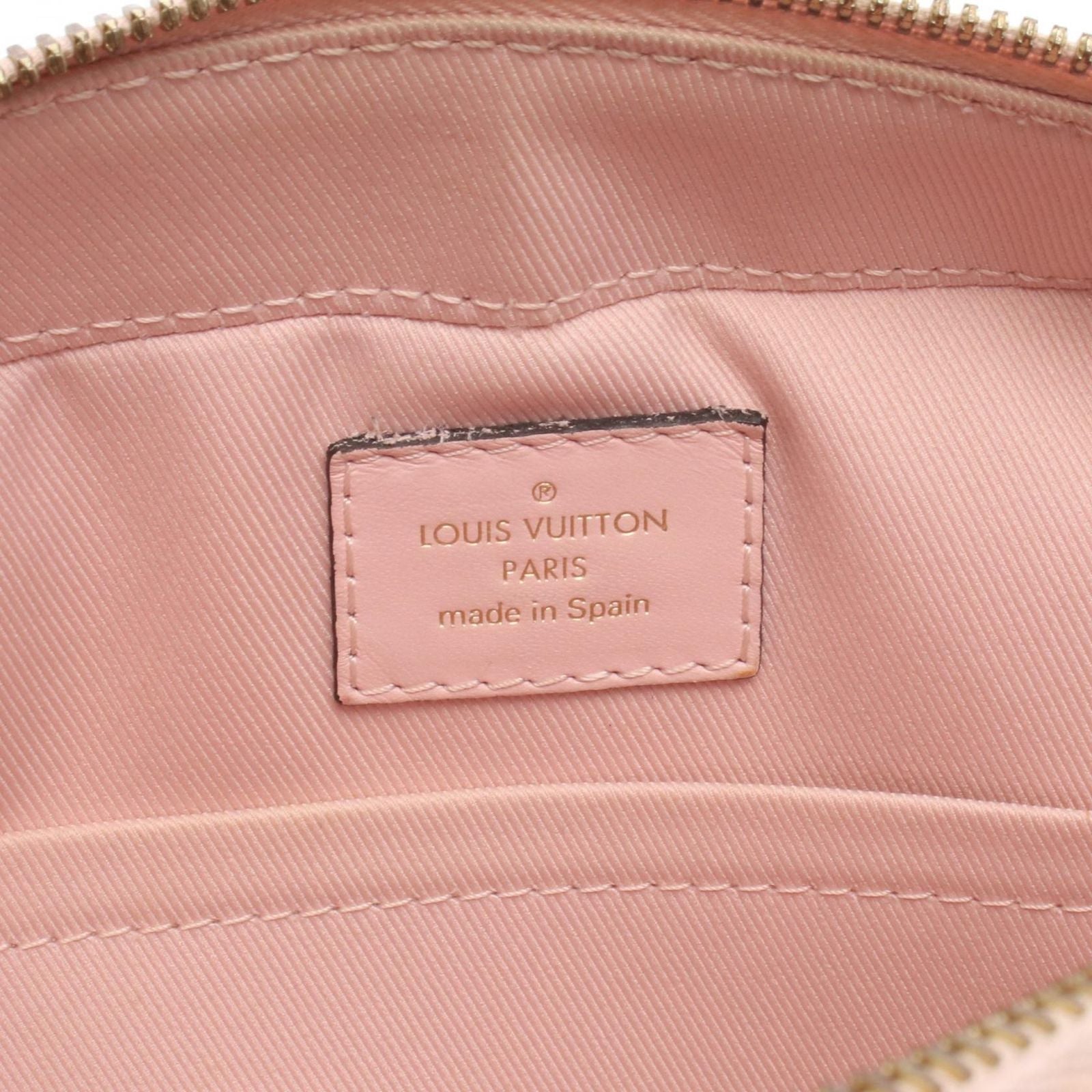 Louis Vuitton Shoulder Bag Saintonge Odros Canvas Leather — view 4