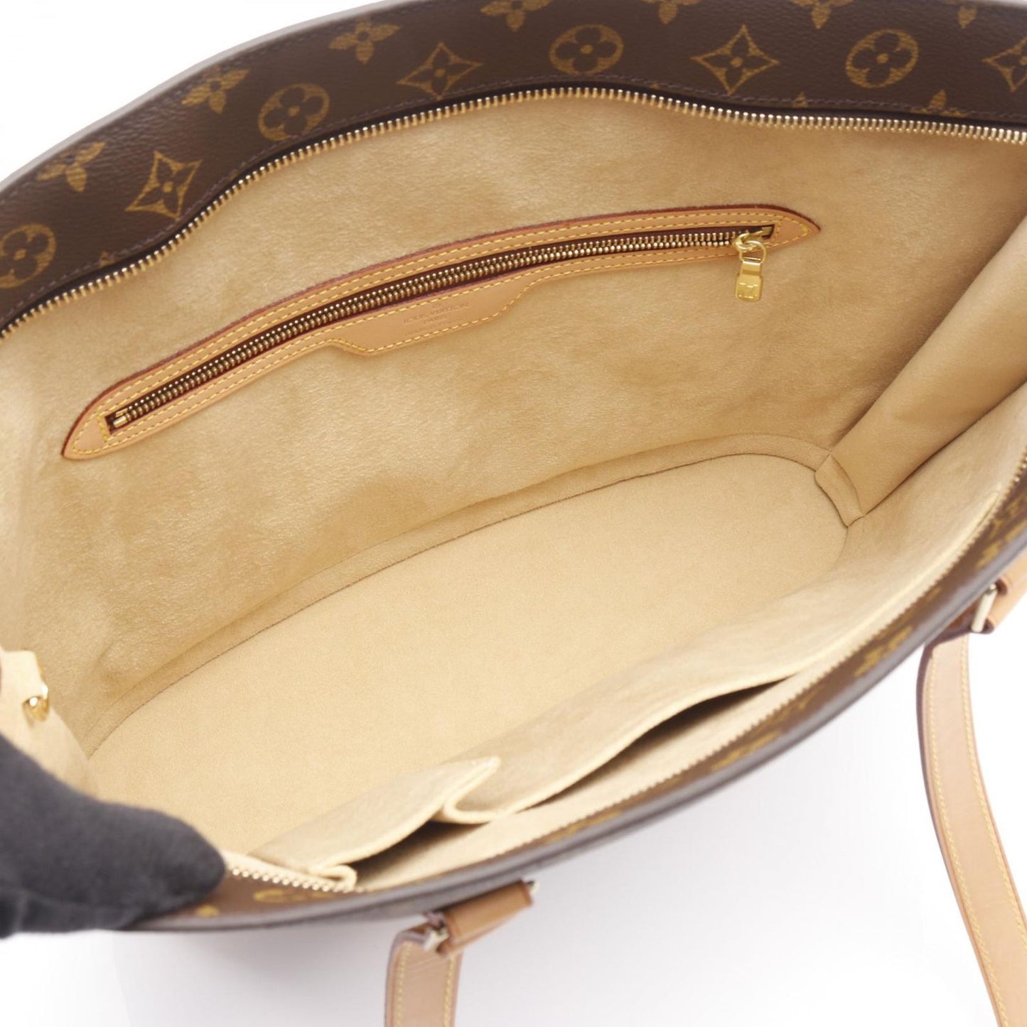 Louis Vuitton Shoulder Bag Babylon Canvas Leather — view 3