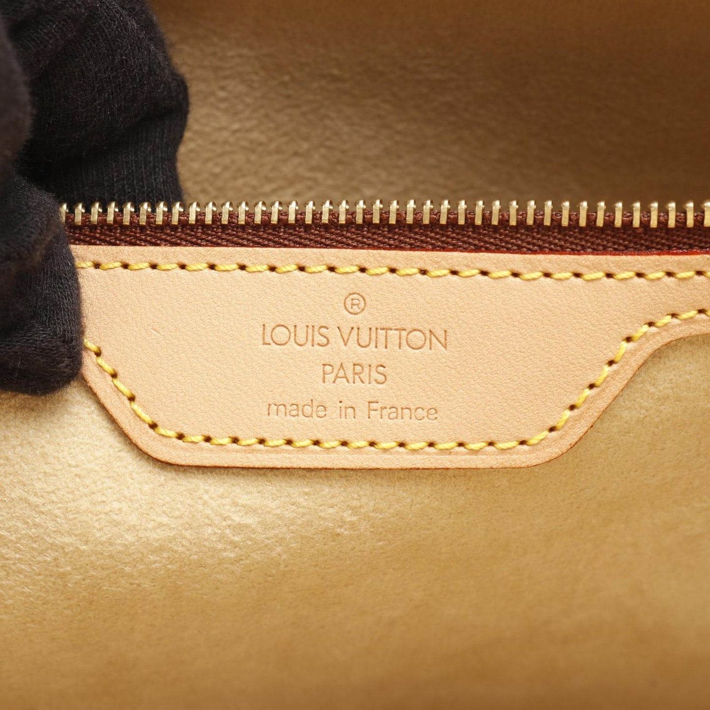 Louis Vuitton Shoulder Bag Babylon Canvas Leather — view 4