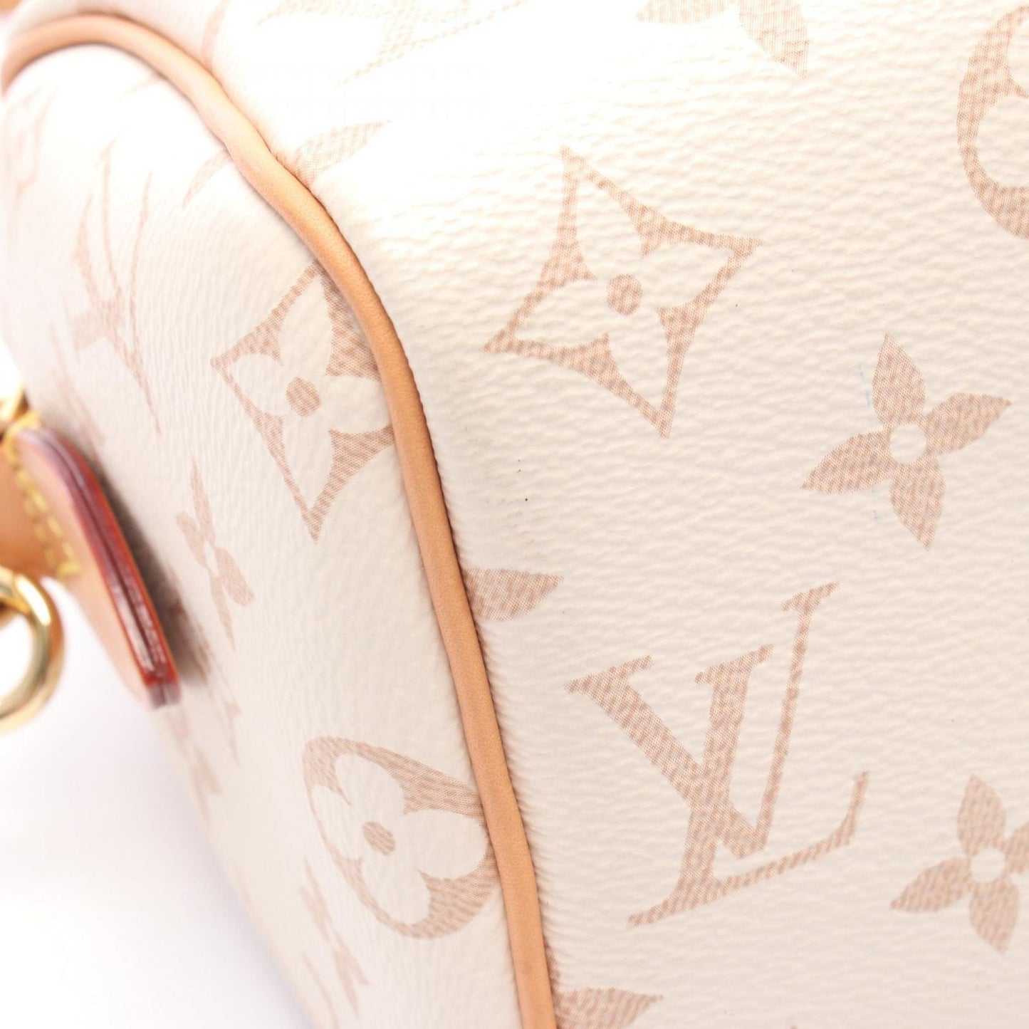 Louis Vuitton Handbag Speedy Bandouliere 20 Dune Canvas Leather — view 6