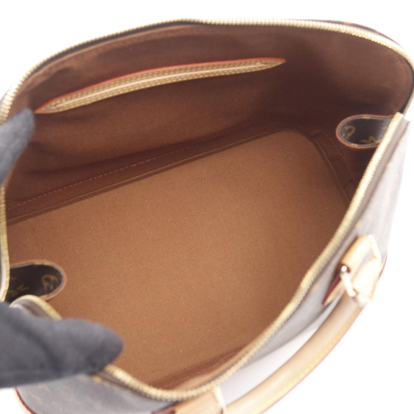 Louis Vuitton Handbag Alma PM Canvas Leather — view 3