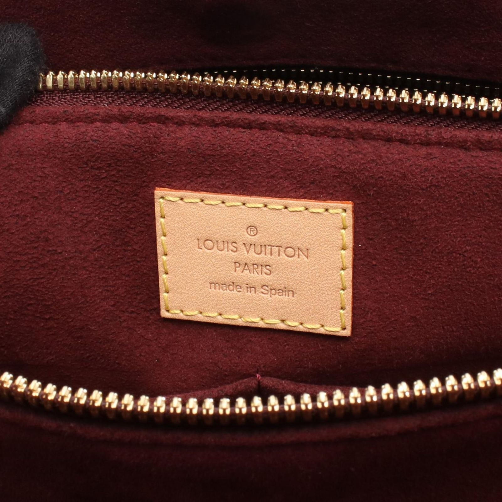 Louis Vuitton Handbag Souffle MM Canvas Leather — view 4
