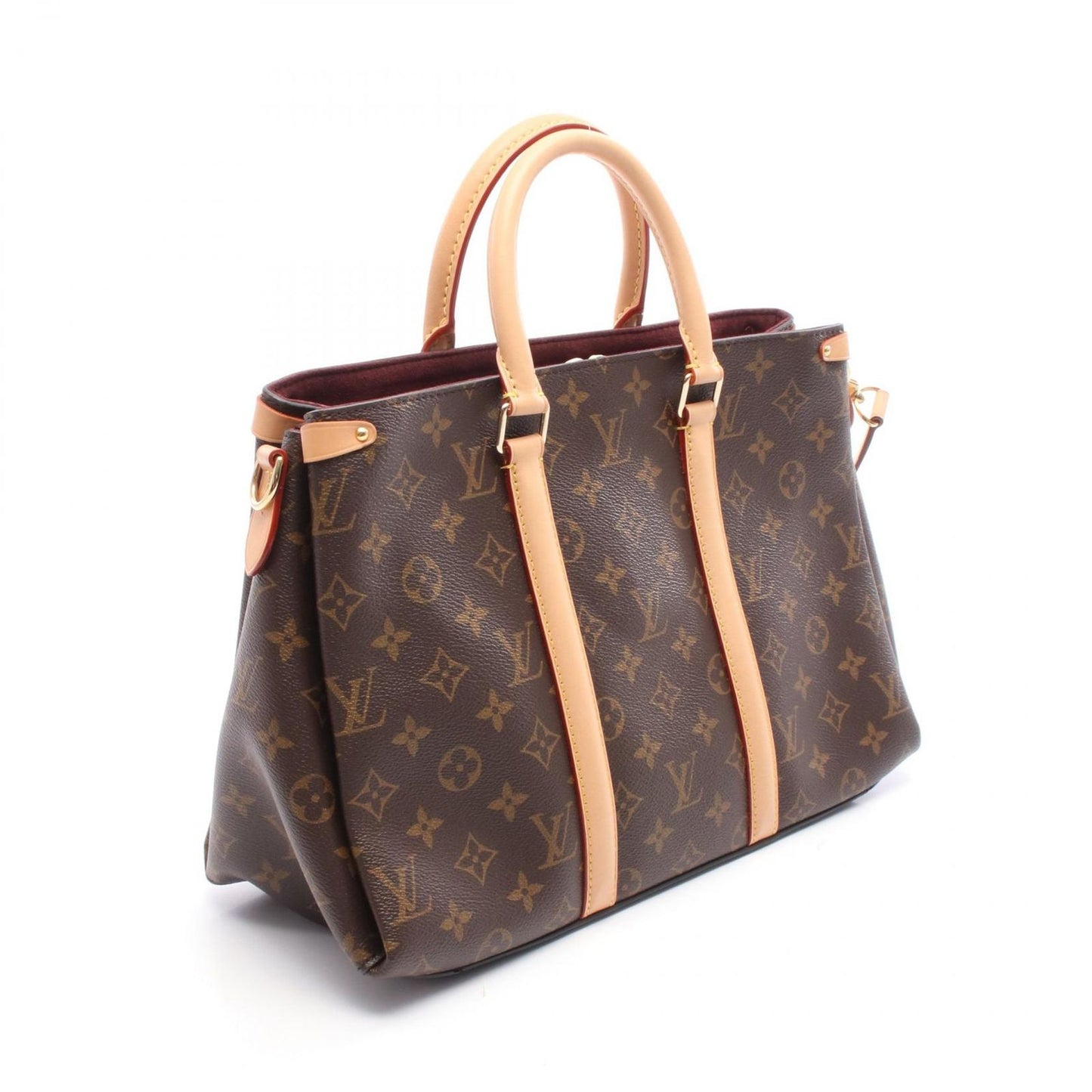 Louis Vuitton Handbag Souffle MM Canvas Leather — view 2