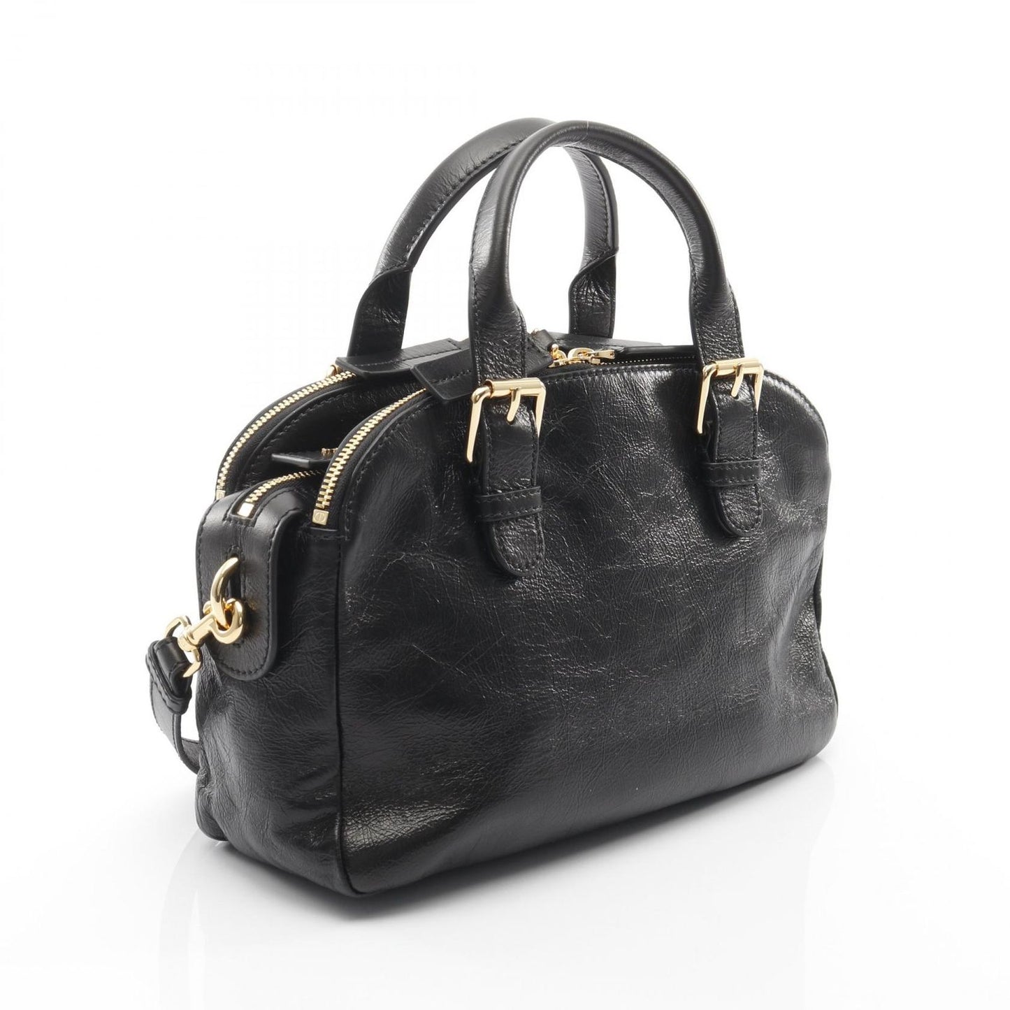 Dior Grand Tour Bow Sling Bag Black Leather Small — view 2
