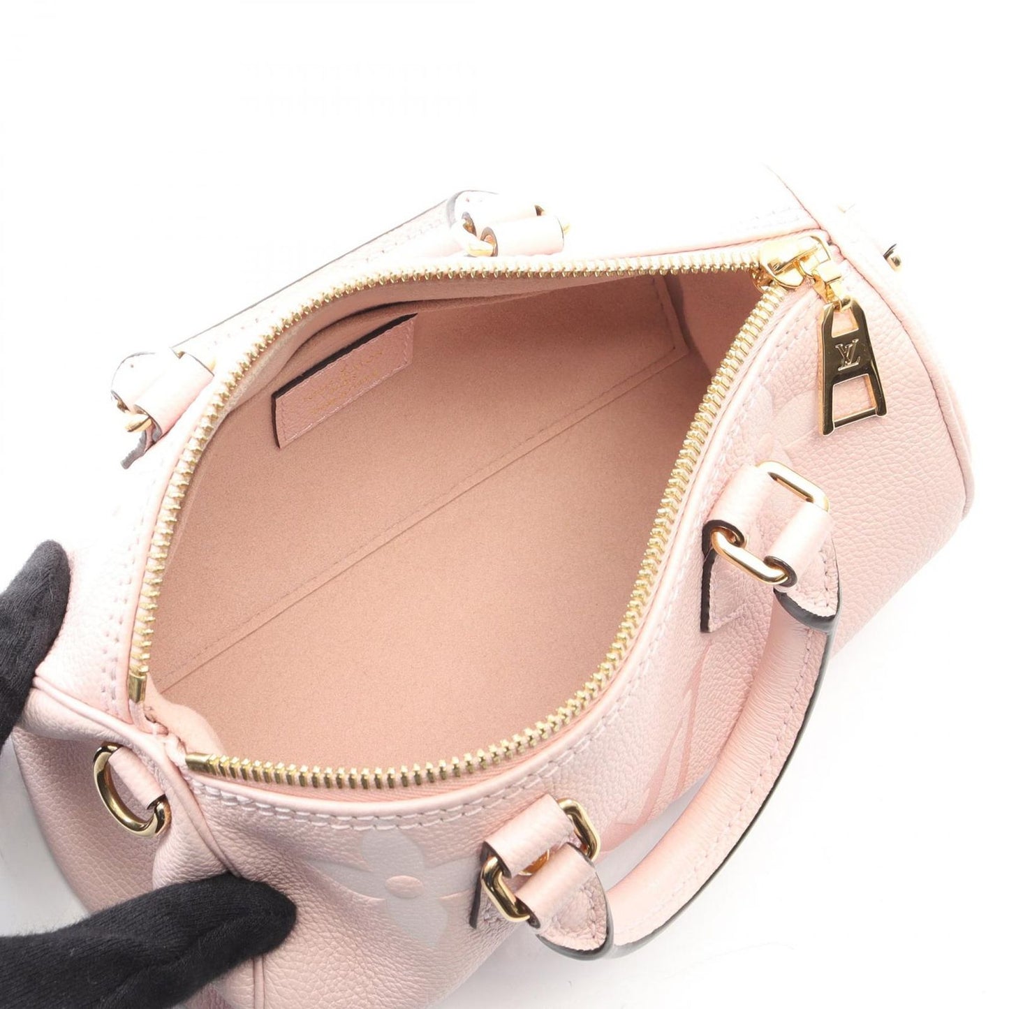 Louis Vuitton Handbag Papillon BB Boutondros Leather — view 3