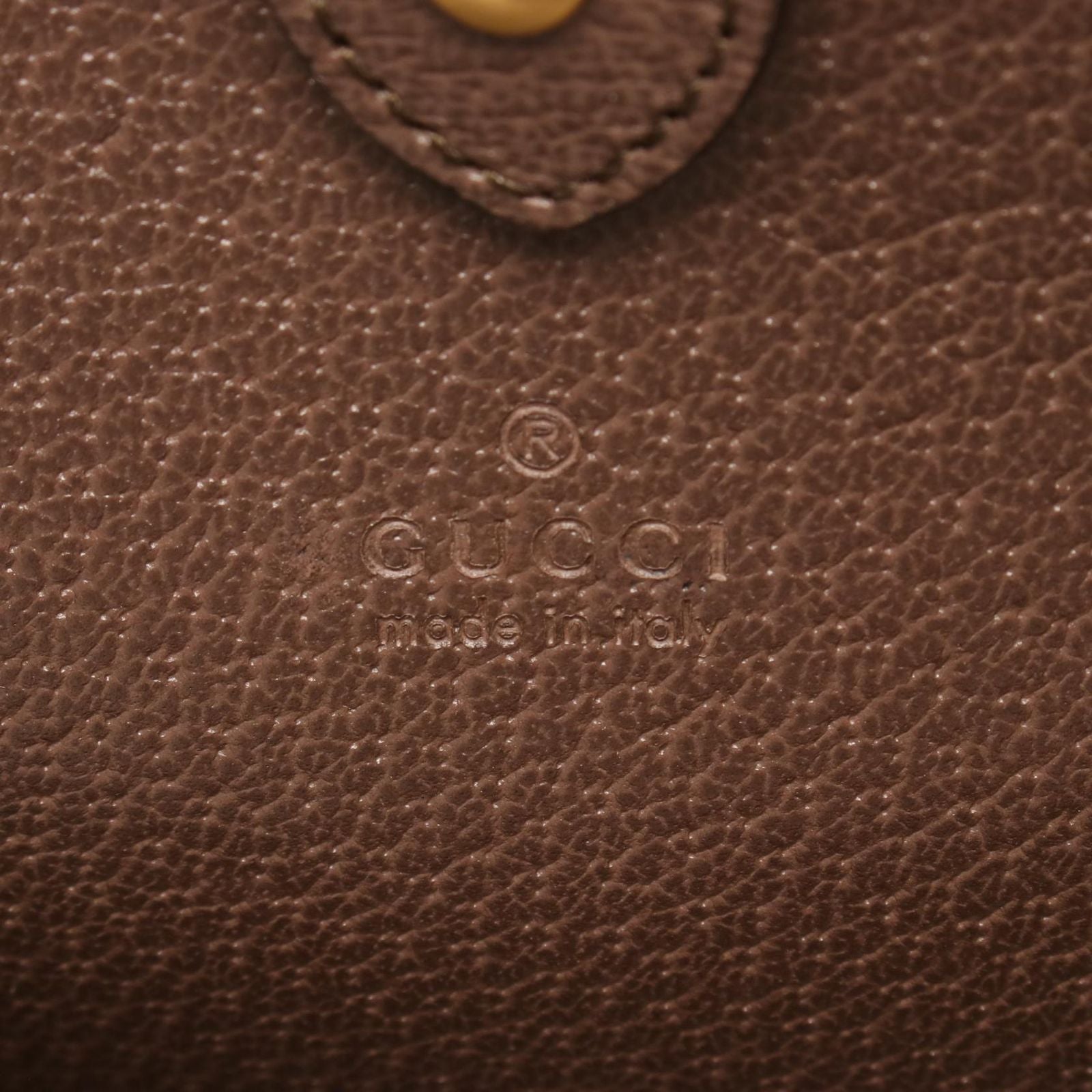 Gucci Tote GG Supreme Beige Brown Canvas Leather Tiger Web 2-Way Handbag — view 4