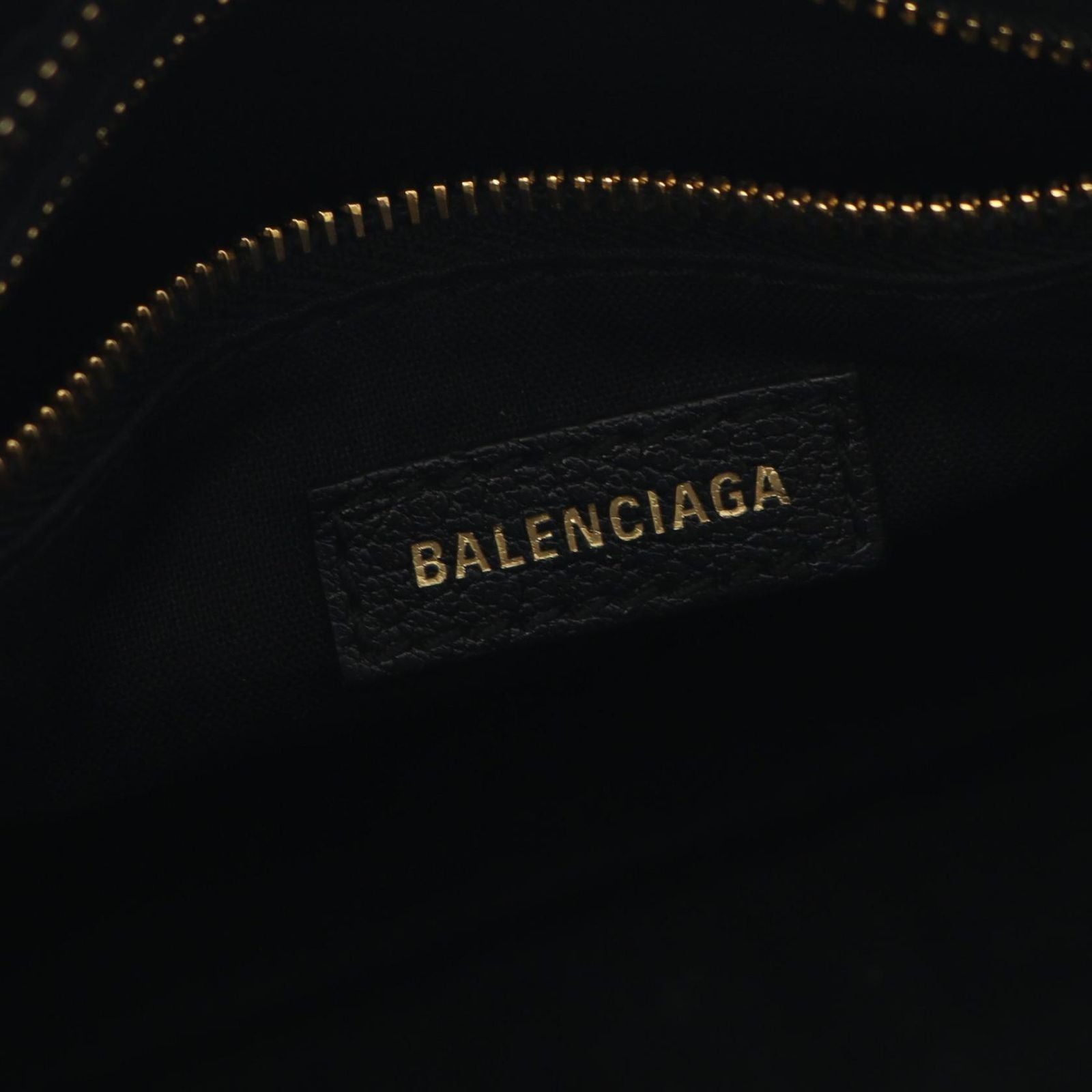 Balenciaga Handbag Classic Metallic Edge Mini City Black Leather — view 4