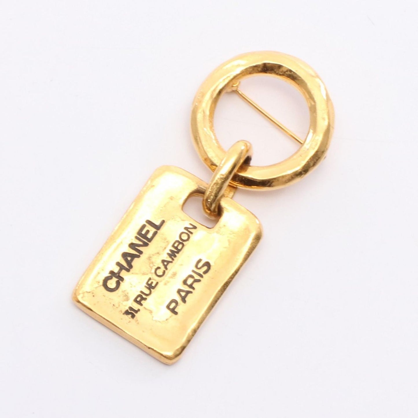 Chanel Brooch Cambon Gold