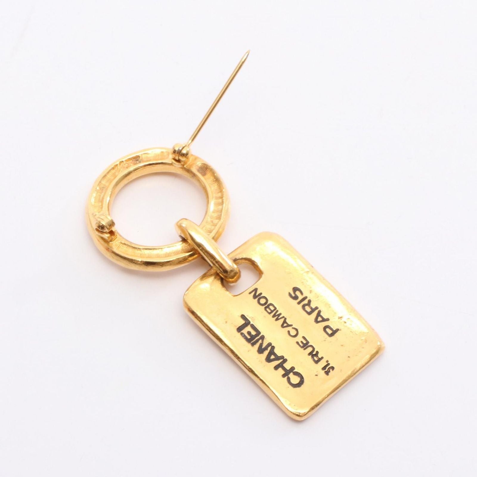 Chanel Brooch Cambon Gold — view 2