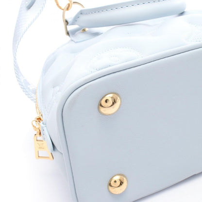 Louis Vuitton Handbag Alma Soft BB Bubble Glam Blue Glacier Leather — view 5