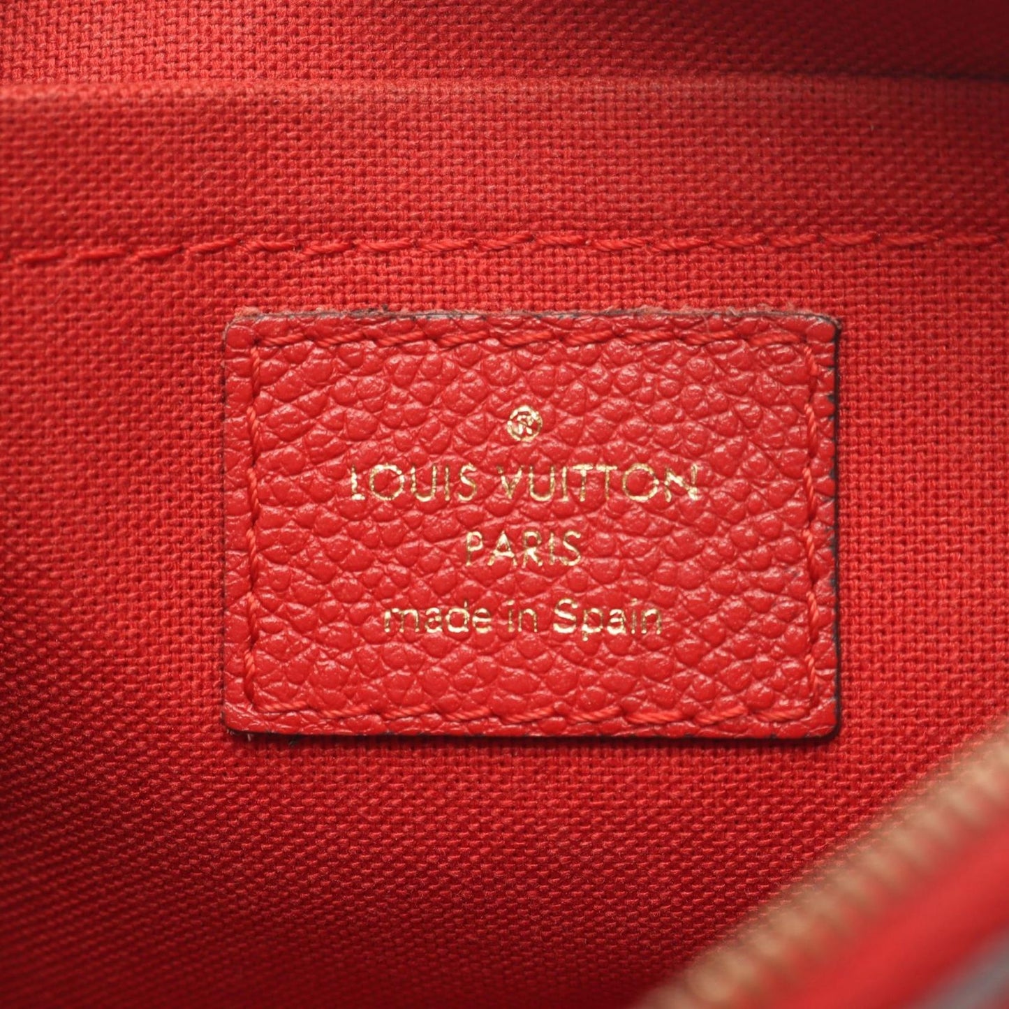Louis Vuitton Handbag Pallas Clutch Monogram Cerise Canvas Leather — view 4