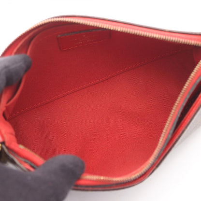 Louis Vuitton Handbag Pallas Clutch Monogram Cerise Canvas Leather — view 3