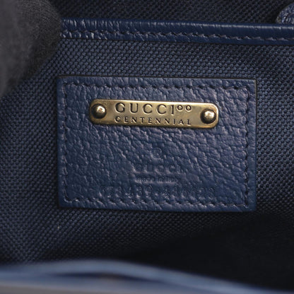 Gucci Handbag GG Logo Multi Navy Canvas Leather 2-Way — view 4