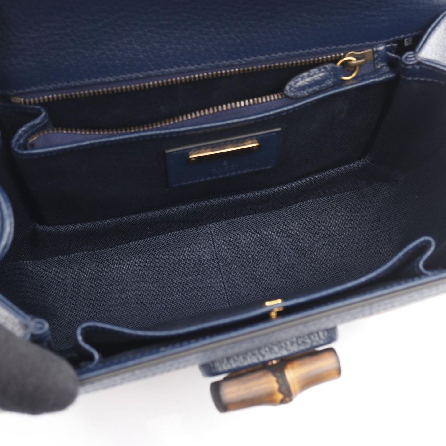 Gucci Handbag GG Logo Multi Navy Canvas Leather 2-Way — view 3