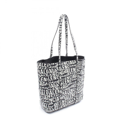 Balenciaga Tote Everyday XS Black White Leather XS — view 2
