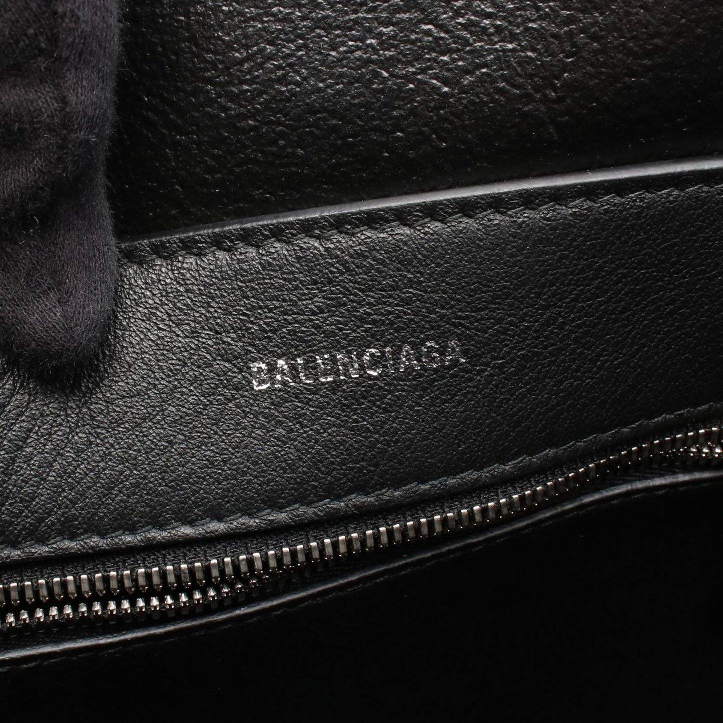 Balenciaga Tote Everyday XS Black White Leather XS — view 4