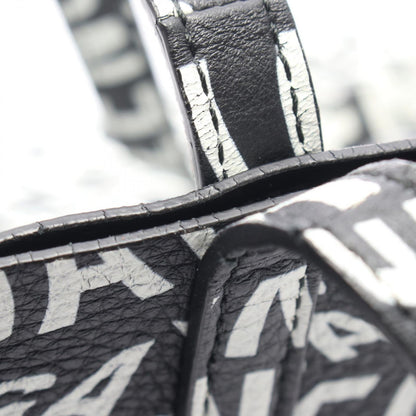 Balenciaga Tote Everyday XS Black White Leather XS — view 5