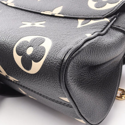 Louis Vuitton Handbag Favorite Black Beige Leather — view 5