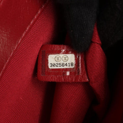Chanel Shoulder Bag 19 D'isneuf Quilted Red Leather 19 Chain — view 5