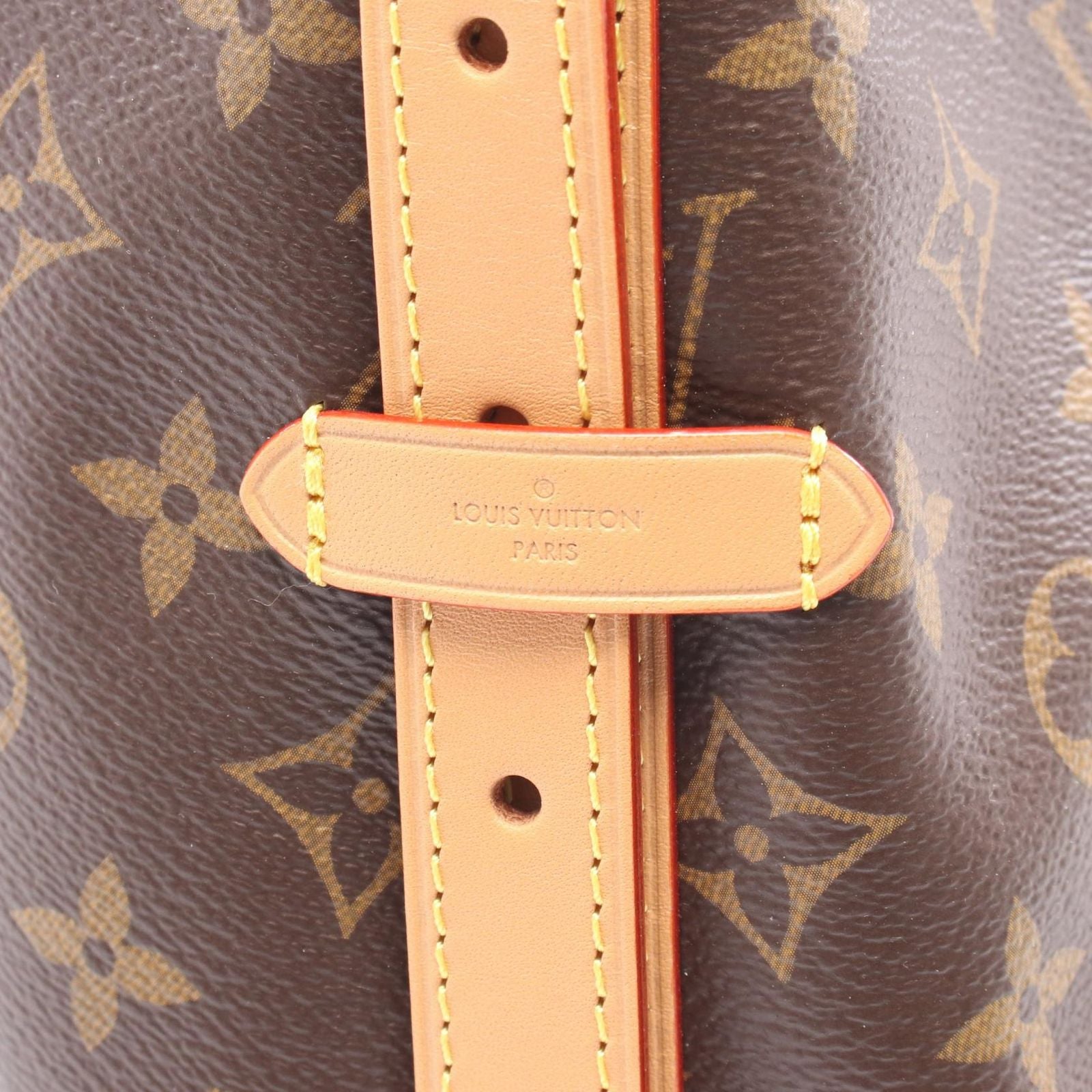 Louis Vuitton Shoulder Bag NM MM Canvas Leather Carrier — view 4